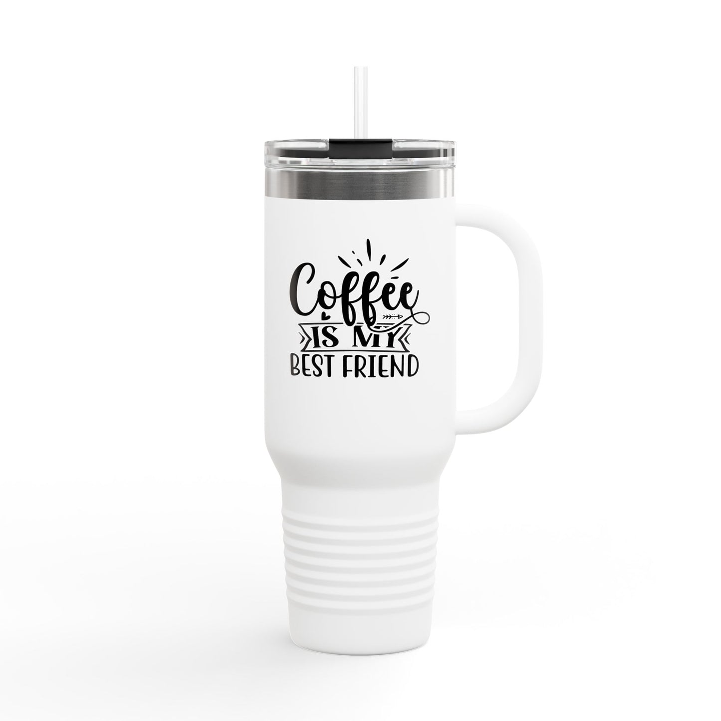 Coffee is My Best Friend Insulated Travel Mug, 40oz, Insulated Coffee Tumbler, Best Friend Gift, Coffee Lover Travel Mug, Summer [...]