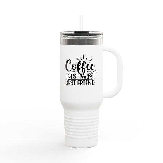 Coffee is My Best Friend Insulated Travel Mug, 40oz, Insulated Coffee Tumbler, Best Friend Gift, Coffee Lover Travel Mug, Summer [...]