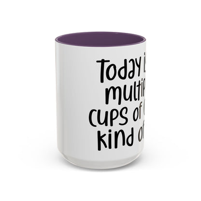 Funny Coffee Mug - "Today is a Multiple Cups of Coffee Kind of Day" Gift for Coffee Lovers, Office Humor, Birthday Gift, Fun Beverage [...]