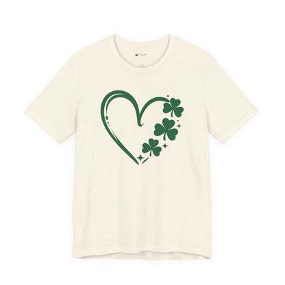 St. Patrick's Shamrock Heart T-Shirt