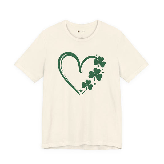 St. Patrick's Shamrock Heart T-Shirt