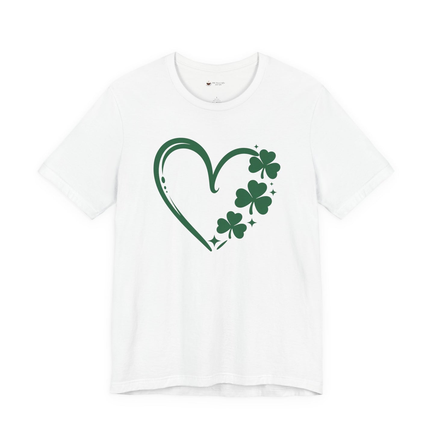 St. Patrick's Shamrock Heart T-Shirt