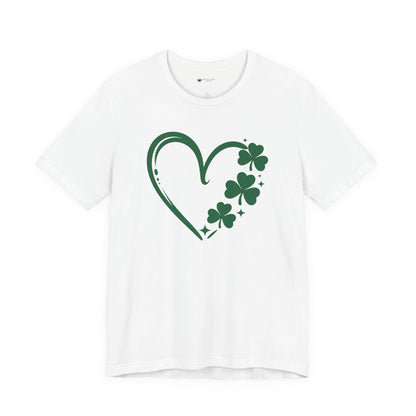 St. Patrick's Shamrock Heart T-Shirt